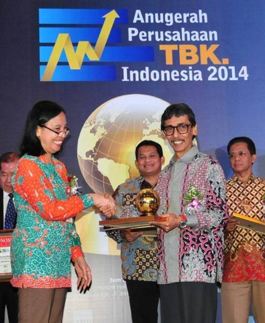 PTBA mendapat penghargaan dalam penilaian Anugerah Perusahaan Terbuka
