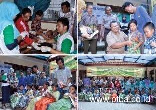Kegiatan Bakti Sosial Kesehatan HUT PTBA Ke-33, PTBA Khitan 92 Anak di Kecamatan Tanjung Agung