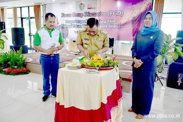 Kembangkan Tanjung Enim Menjadi Kota Wisata, PTBA Gelar FGD