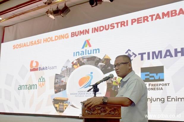 PTBA Siap Holding BUMN 