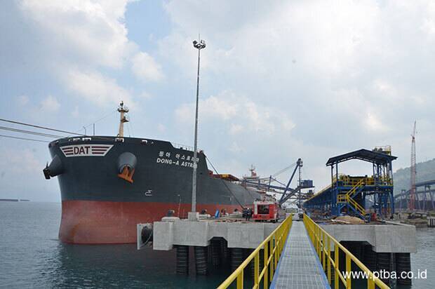 PTBA Resmikan Dermaga Batubara Dengan Kapasitas Sandar 210.000 DWT