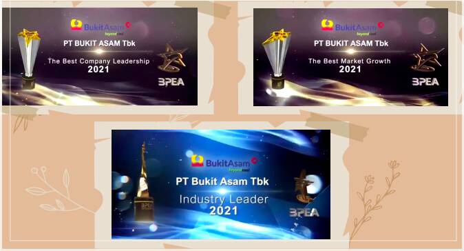 Bukit Asam Meraih Tiga Penghargaan BUMN Performance Excellence Award (BPEA)