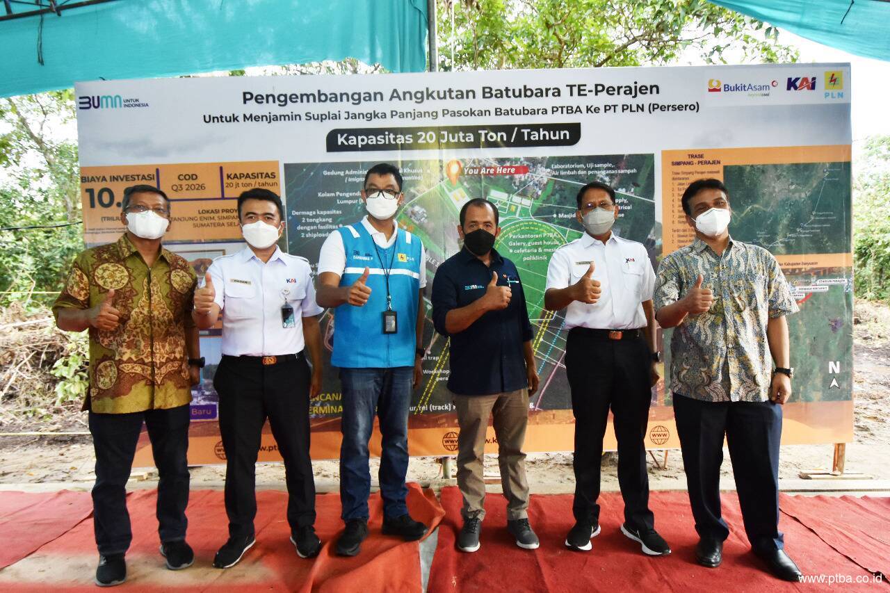 Bukit Asam, PLN dan KAI Sepakat Mengamankan Energi