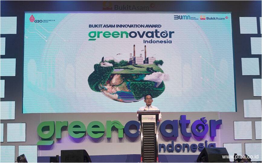 Pacu Inovasi Teknologi Dekarbonisasi, Bukit Asam Gelar Kompetisi Bukit Asam Innovation Awards 2022: Greenovator