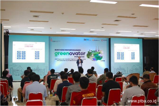 Atasi Perubahan Iklim, PTBA Gelar Kompetisi Greenovator Berhadiah Total Rp 3 Miliar