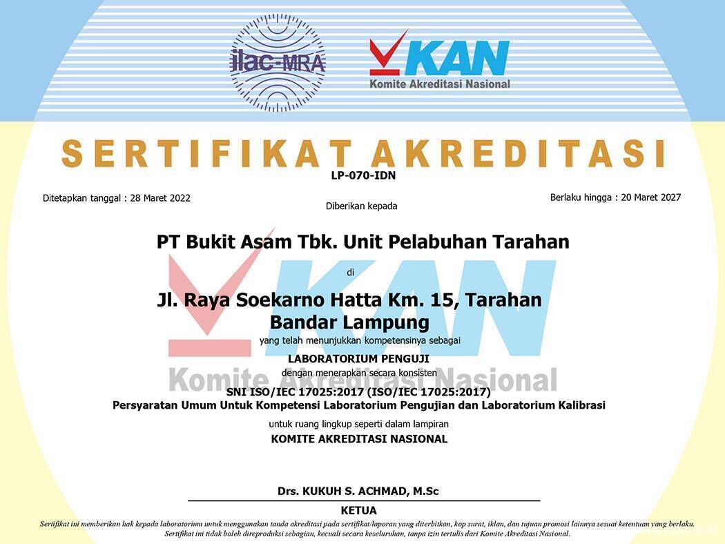 Akreditasi SNI ISO/IEC 17025:2017