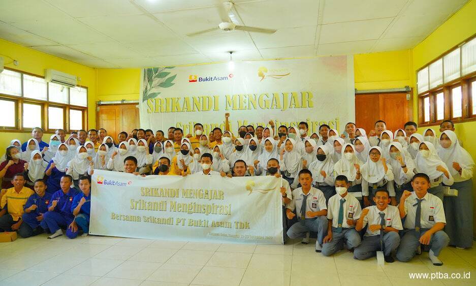 Srikandi Bukit Asam Menebar Inspirasi dan Budaya Literasi