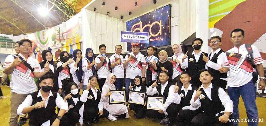 Marching Band Bukit Asam Ukir Prestasi di Tingkat Nasional