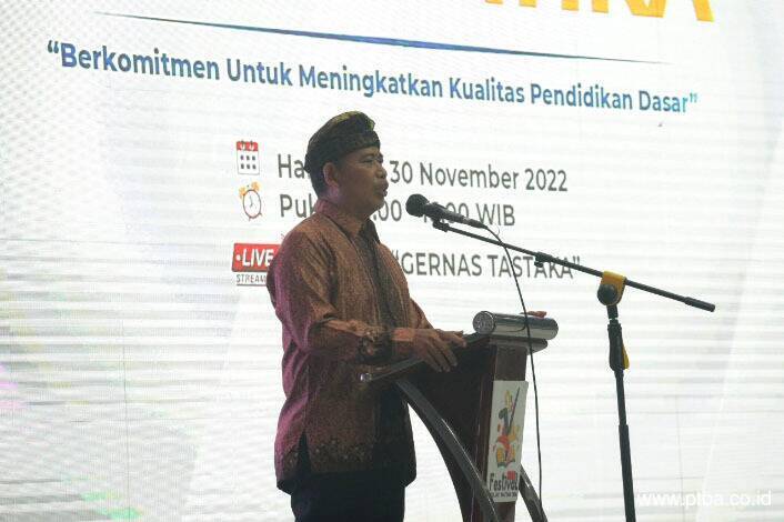 Tingkatkan Kualitas Pendidikan Dasar, PTBA Gelar Festival Belajar Matematika