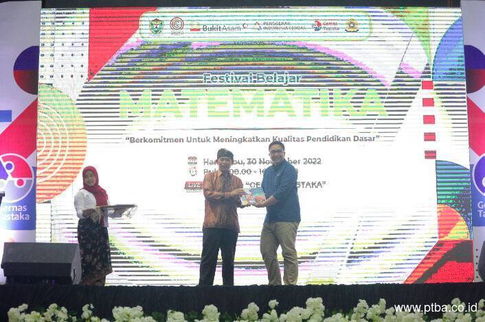 Tingkatkan Kualitas Pendidikan Dasar, PTBA Gelar Festival Belajar Matematika