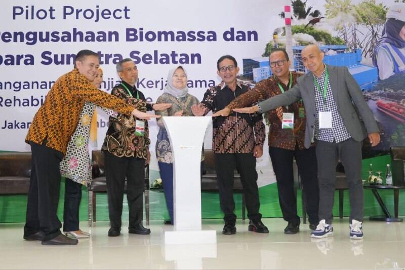 PTBA Dukung Pengembangan Biomassa untuk Cofiring PLTU di Sumsel