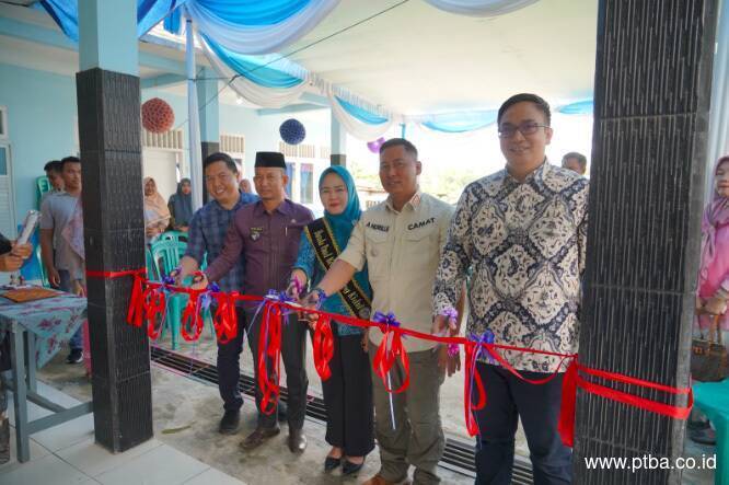 PTBA Bangun Gedung PAUD hingga Posyandu untuk Warga Perumahan Bara Lestari