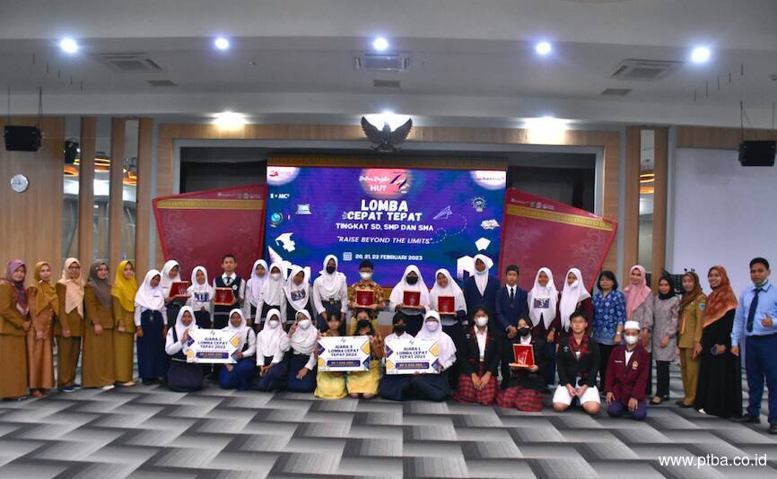Lomba Cerdas Tepat untuk Pelajar Meriahkan HUT Ke-42 Bukit Asam