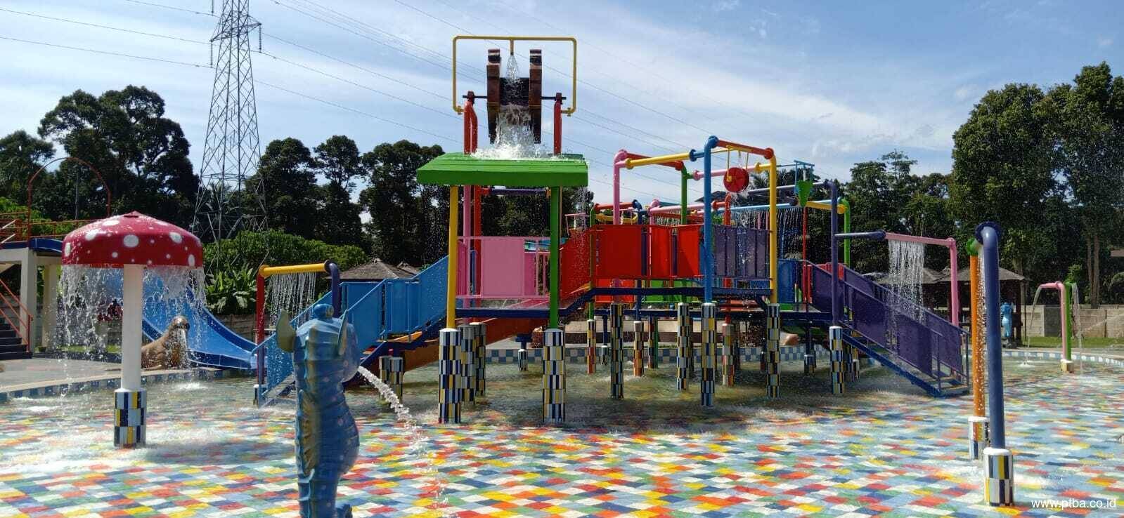 Siapkan Tanjung Enim Jadi Kota Wisata, PTBA Hadirkan Waterpark