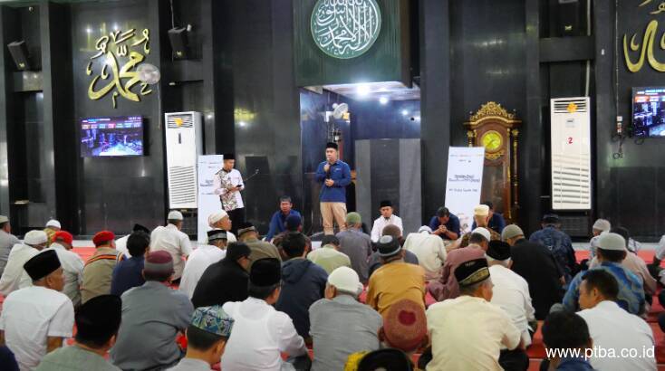 PTBA Beri Bantuan untuk 105 Masjid dan 106 Musala