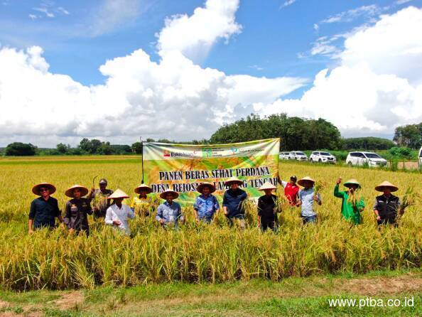 Dukungan Bukit Asam untuk Wujudkan Pertanian Ramah Lingkungan