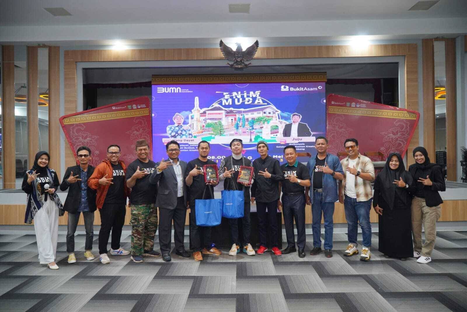 PTBA Ajak Milenial dan Gen Z Promosikan Tanjung Enim Kota Wisata