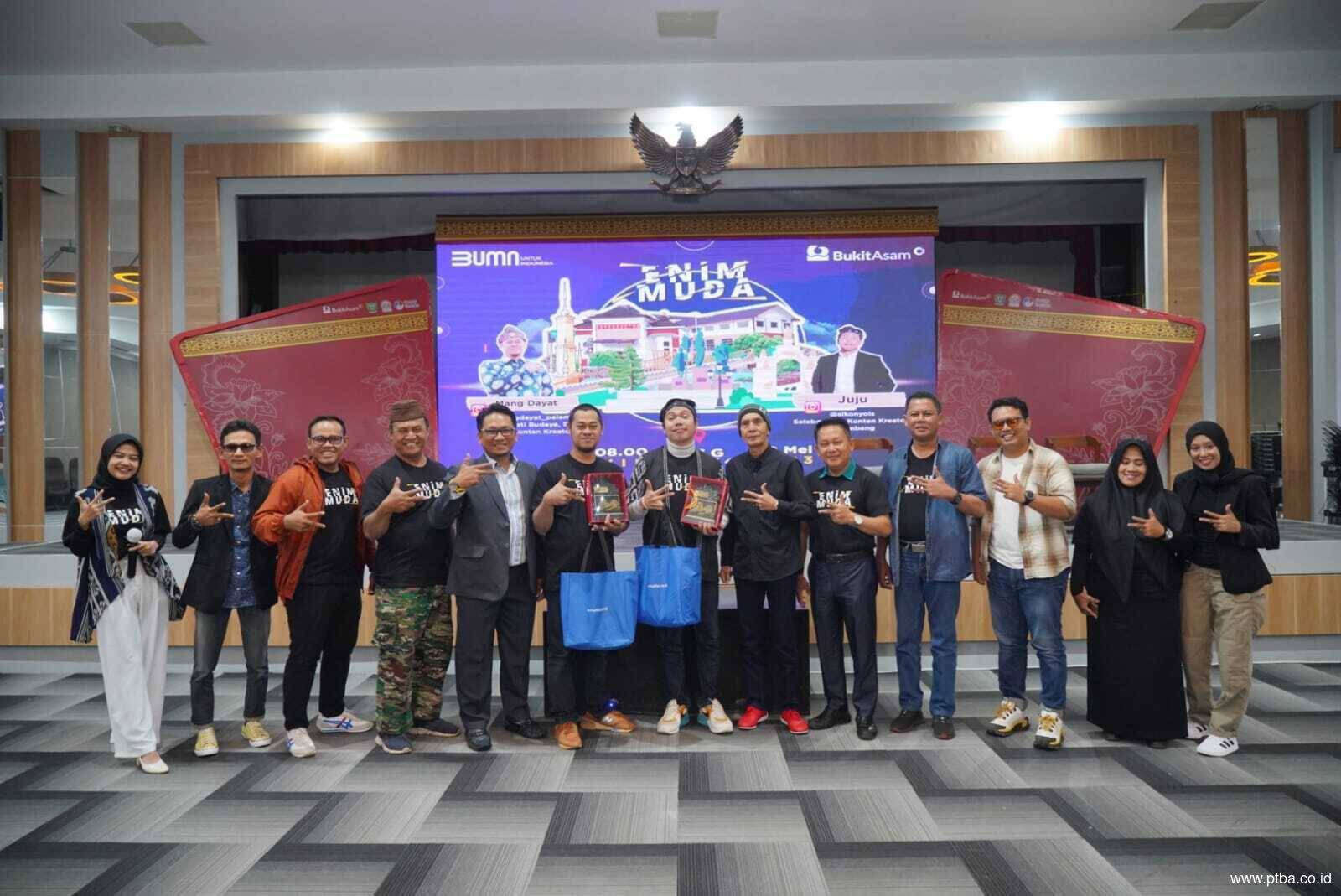 PTBA Ajak Milenial dan Gen Z Promosikan Tanjung Enim Kota Wisata