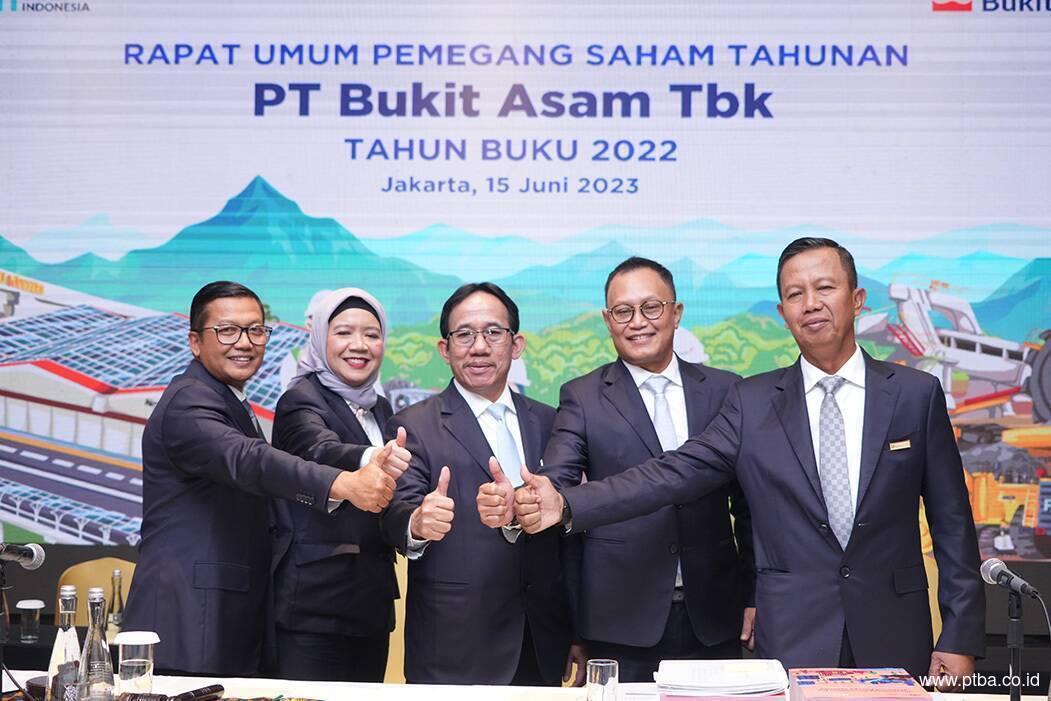 PTBA Tebar Dividen Rp 12,6 Triliun, 100 Persen dari Laba Bersih