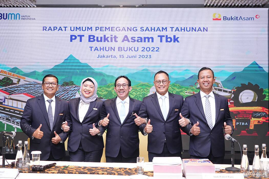 PTBA Tebar Dividen Rp 12,6 Triliun, 100 Persen dari Laba Bersih