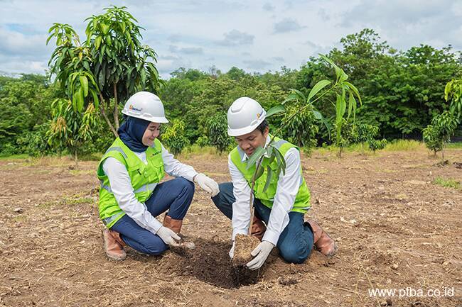 Komitmen Kuat Bukit Asam (PTBA) Turunkan Emisi