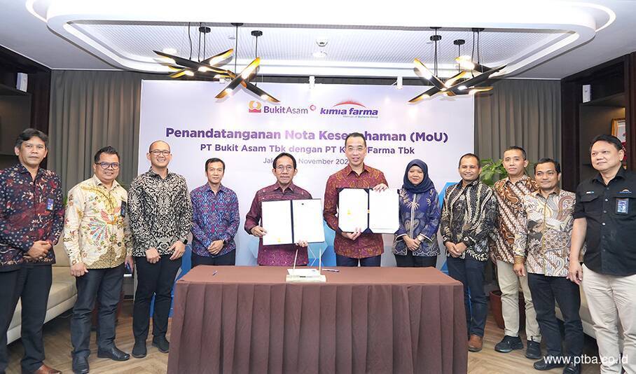 Bukit Asam (PTBA) and Kimia Farma (KAEF) Explore Collaboration in Health Sector