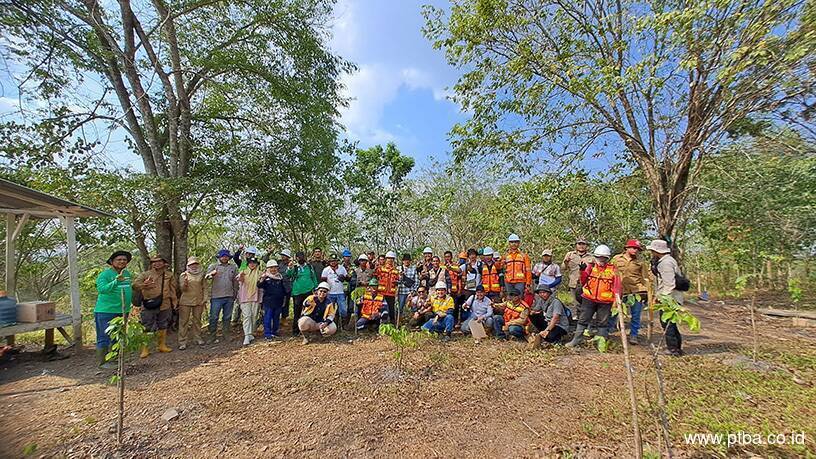 Bukit Asam (PTBA) Sukses Pulihkan Daerah Aliran Sungai 234 Ha di Muara Enim