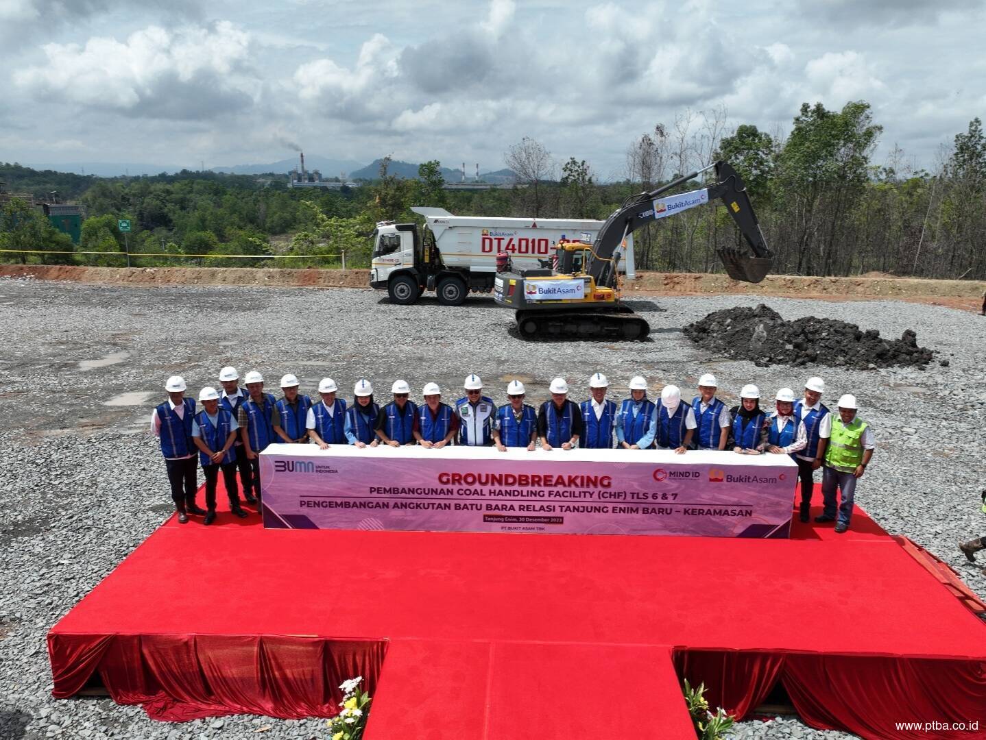 Tambah Kapasitas Angkutan Batu Bara, Bukit Asam (PTBA) Bangun Fasilitas Baru