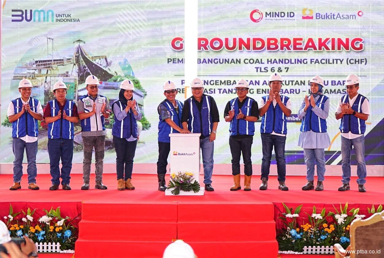 Tambah Kapasitas Angkutan Batu Bara, Bukit Asam (PTBA) Bangun Fasilitas Baru