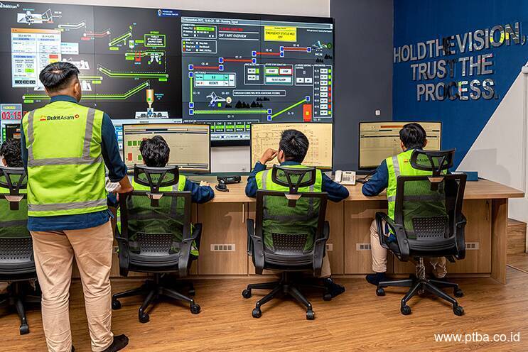 Didukung Digitalisasi, Aktivitas Pertambangan Bukit Asam (PTBA) Makin Efektif