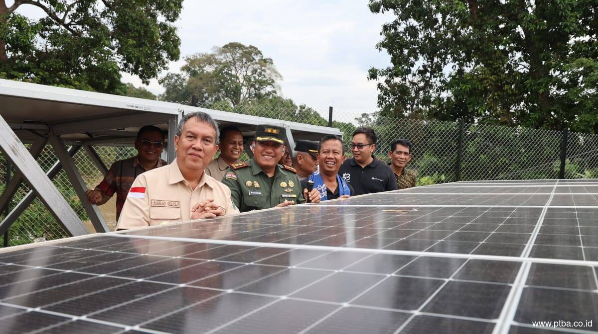 Bukit Asam (PTBA) Gencar Bangun PLTS untuk Pertanian