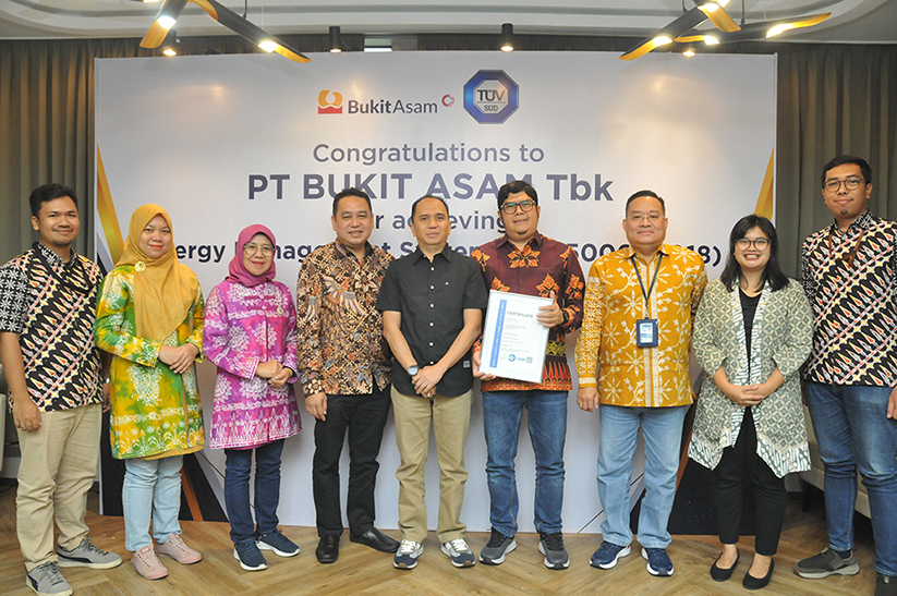 Bukit Asam (PTBA) Acquires Energy Management System Certification