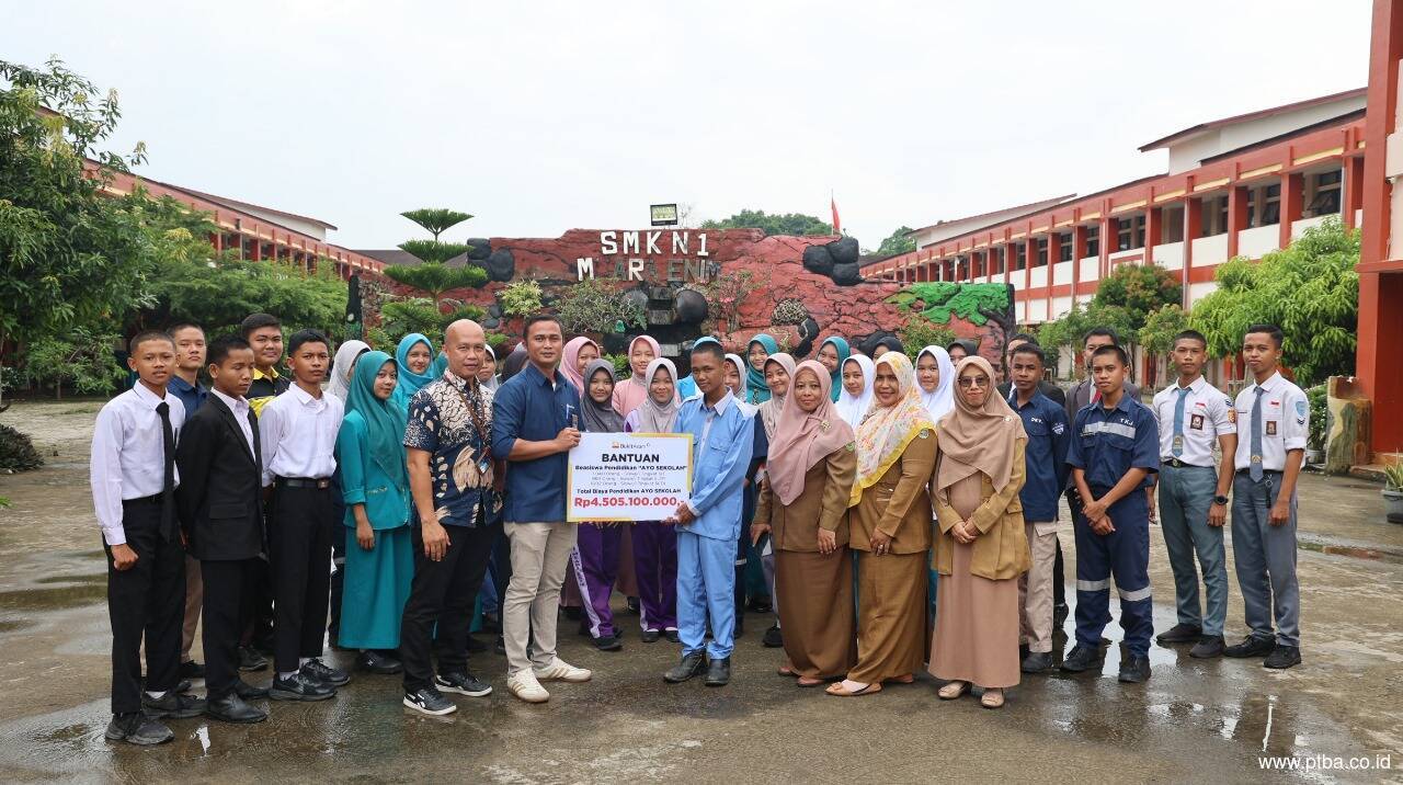 Bukit Asam (PTBA) Membangun Masa Depan Melalui Pendidikan