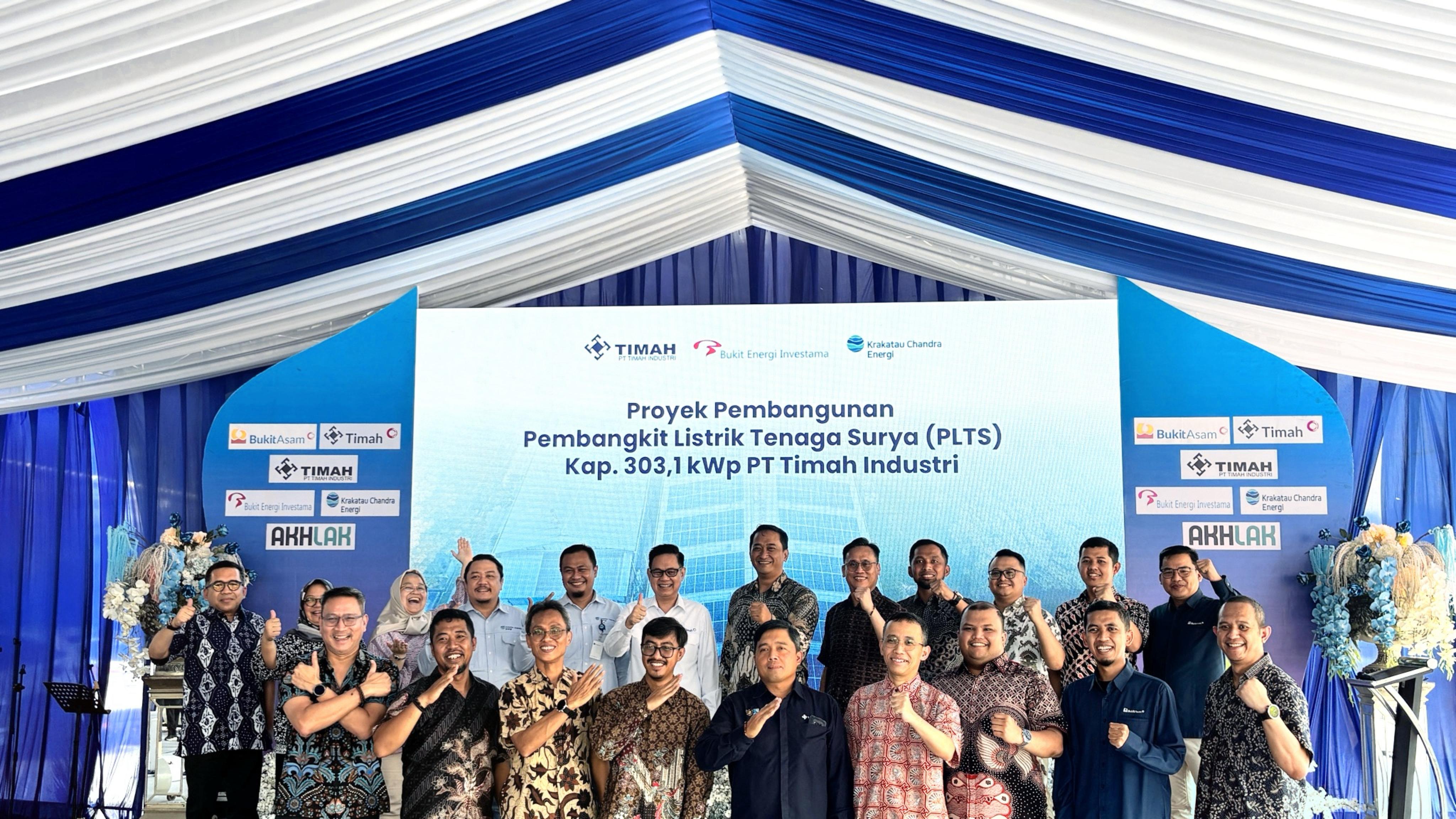 Perkuat Transisi Energi, Bukit Asam (PTBA) Hadirkan PLTS di Kawasan Industri Cilegon