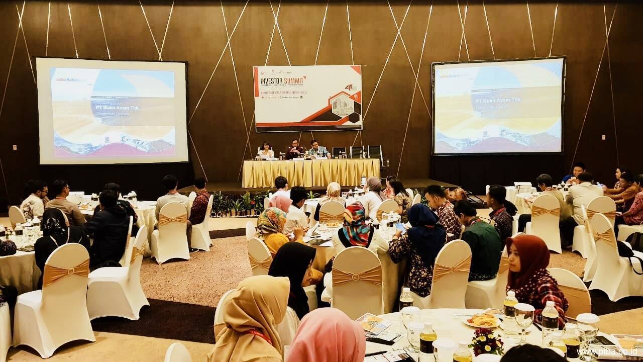 Hadiri Investor Summit, PTBA Paparkan Kinerja dan Strategi