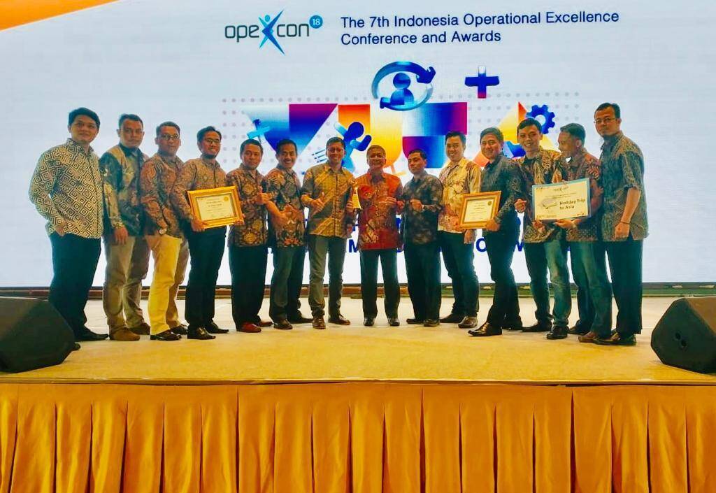 PTBA Raih Penghargaan The 7th Indonesia Operational Excellence Conference and Awards 2018