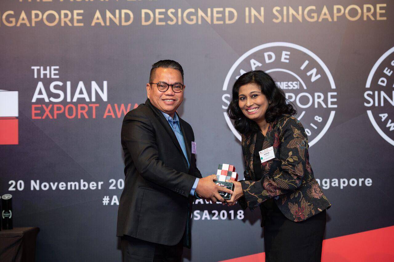 PTBA Raih Penghargaan dalam The Asian Export Awards 2018