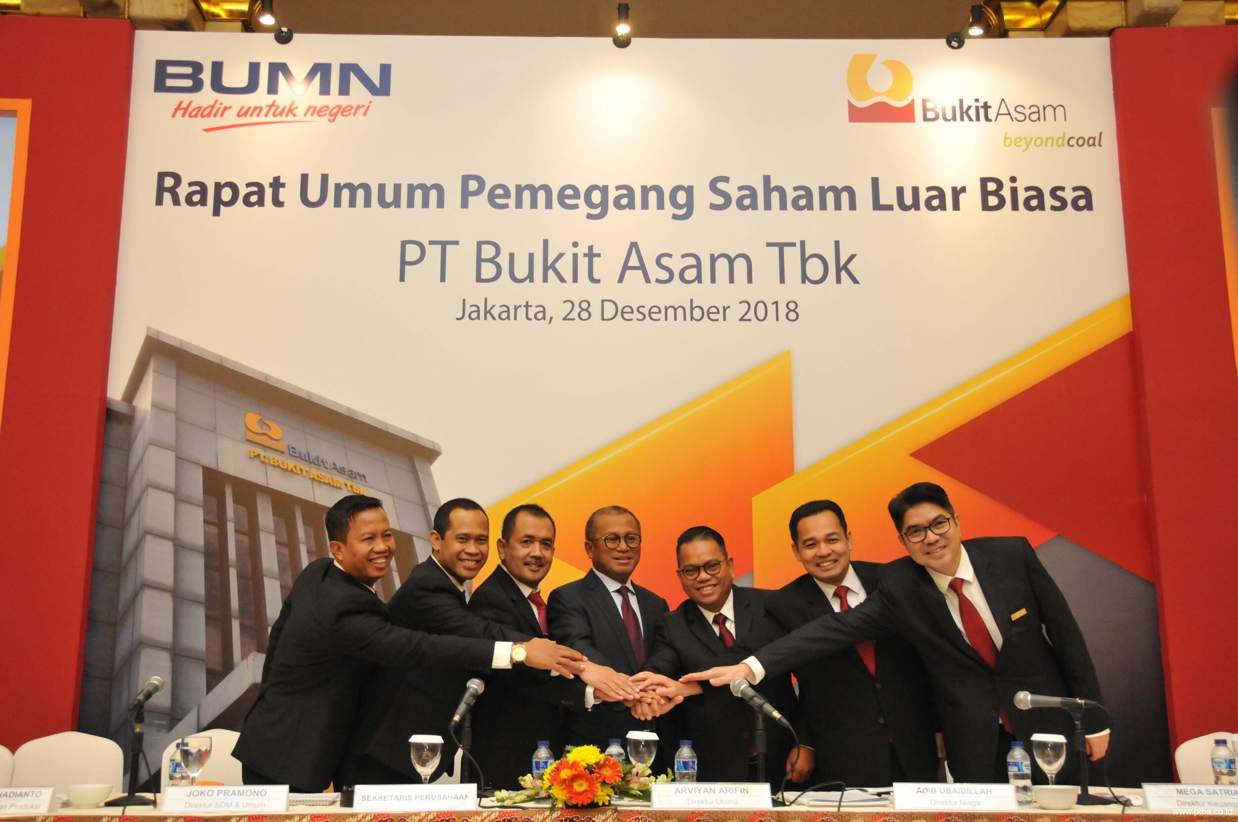 PTBA Selenggarakan RUPSLB pada Penghujung 2018