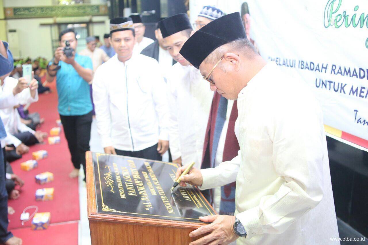 Berbagi Hikmah Manfaat Keberhasilan PTBA