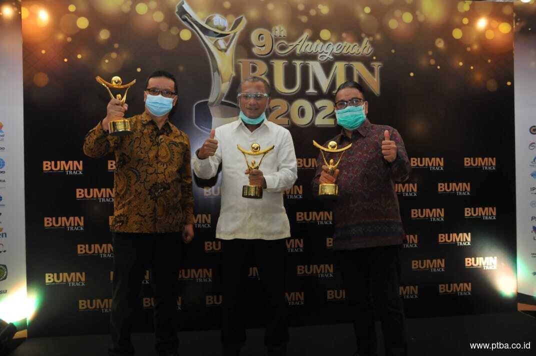 Bukit Asam Boyong 3 Penghargaan Anugerah BUMN 2020