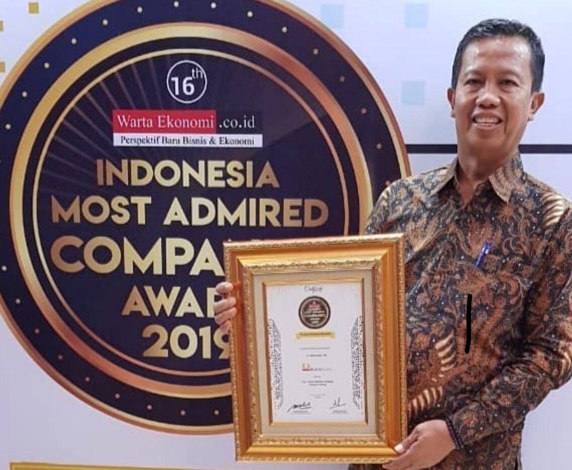 Bukit Asam Raih Penghargaan Most Admired Company Kategori Mining Pilihan Generasi Millenial 2019