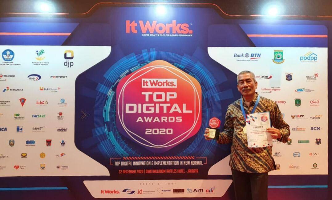 Bukit Asam Raih Penghargaan Top Digital Awards 2020