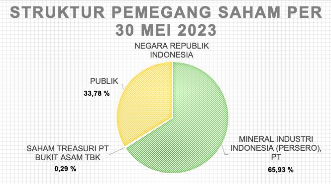 STRUKTUR PEMEGANG SAHAM PER 31 MEI 2023
